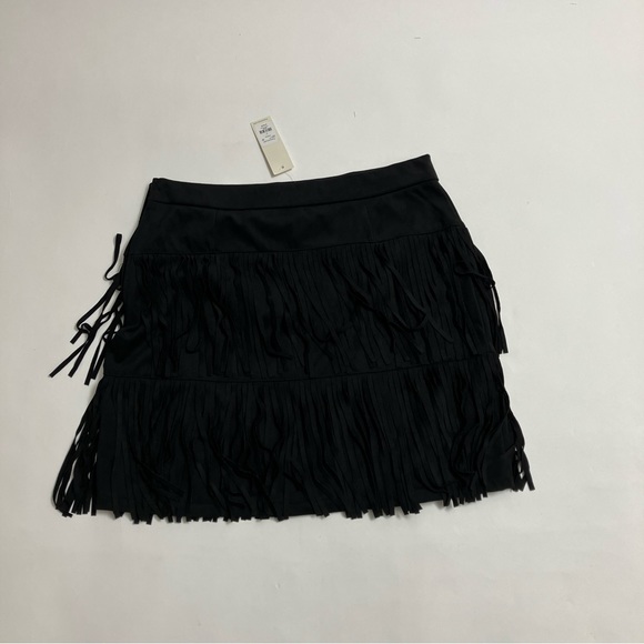 ALYA NWT faux suede fringe mini skirt - Picture 5 of 8
